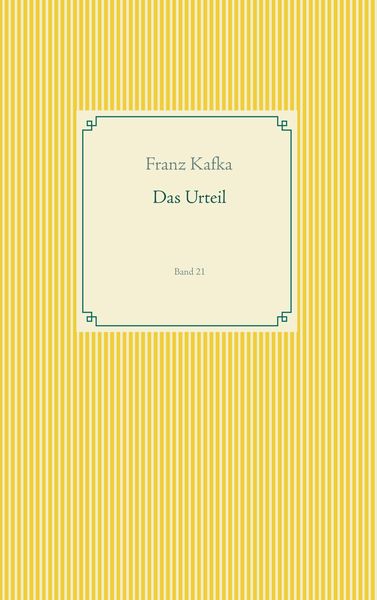 Produktbild: Das Urteil