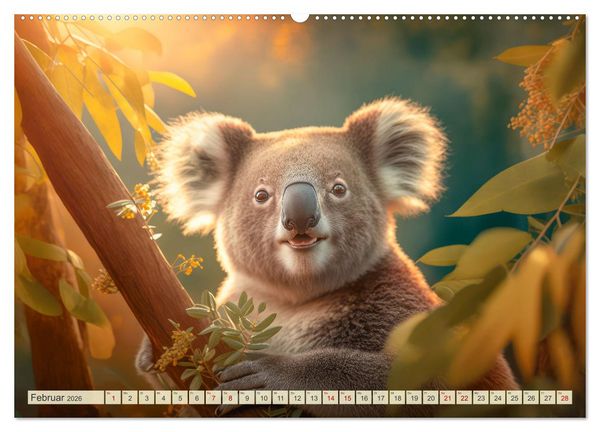 Produktbild: Im Paradies der Tiere (Wandkalender 2026 DIN A2 quer), CALVENDO Monatskalender
