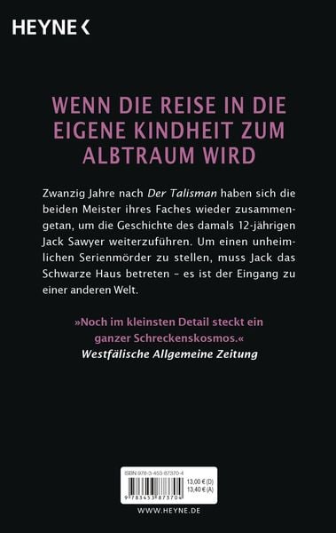 Produktbild: Das Schwarze Haus / Jack Sawyer Band 2