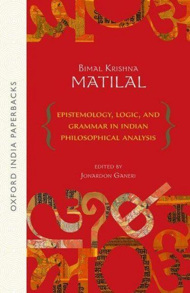 Produktbild: Epistemology, Logic and Grammar in Indian Philosophical Analysis