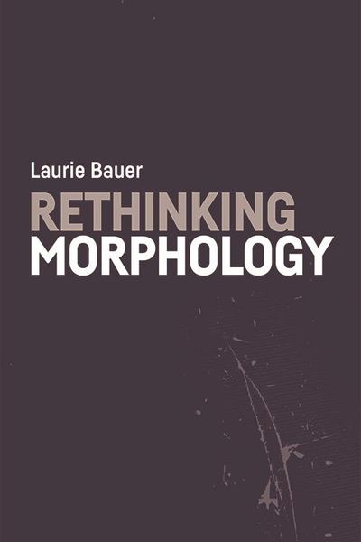 Produktbild: Rethinking Morphology
