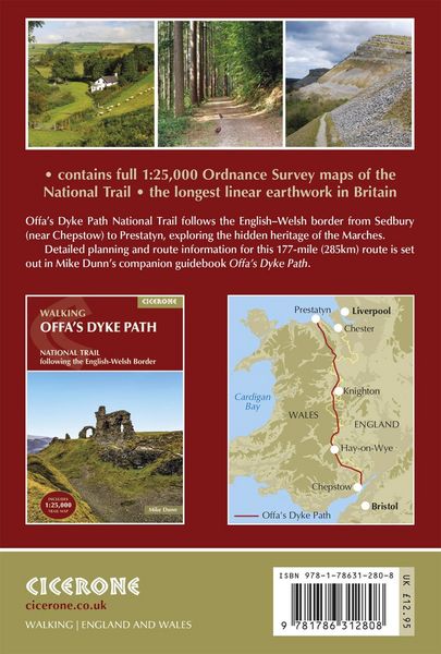 Produktbild: Offa's Dyke Path Trail Map