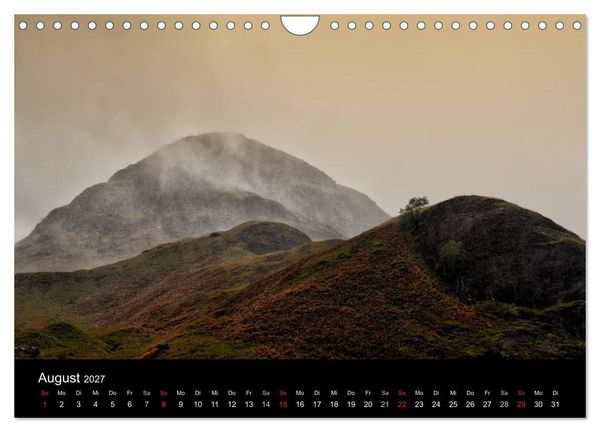 Produktbild: Schottland Landschaften (Wandkalender 2027 DIN A4 quer), CALVENDO Monatskalender