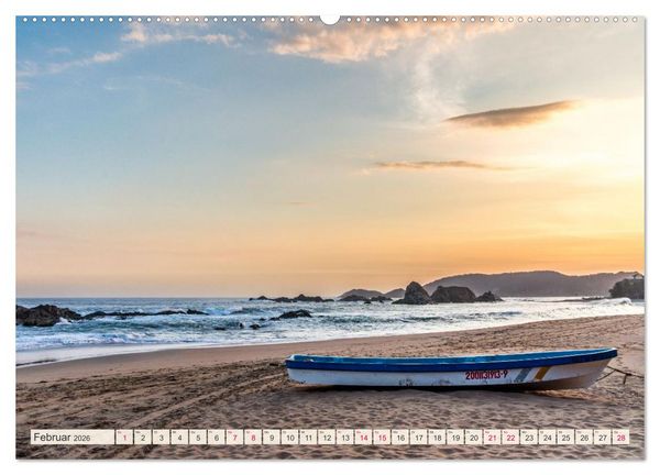 Produktbild: Traumk&uuml;sten: Eine Maritime Reise um die Welt (Wandkalender 2026 DIN A2 quer), CALVENDO Monatskalender