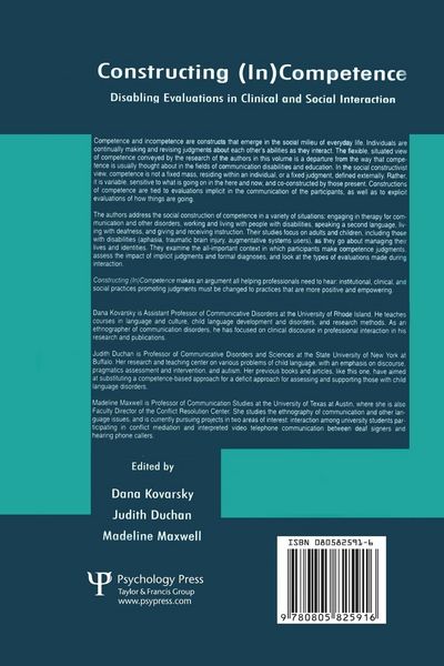 Produktbild: Constructing (in)competence