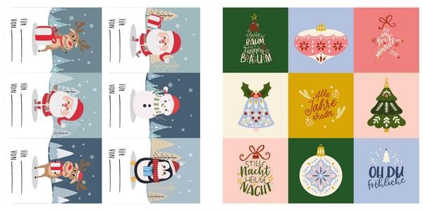 Produktbild: 333 Sticker &ndash; Merry Christmas: Geschenk-Etiketten und Aufkleber mit beschreibbarer Oberfl&auml;che