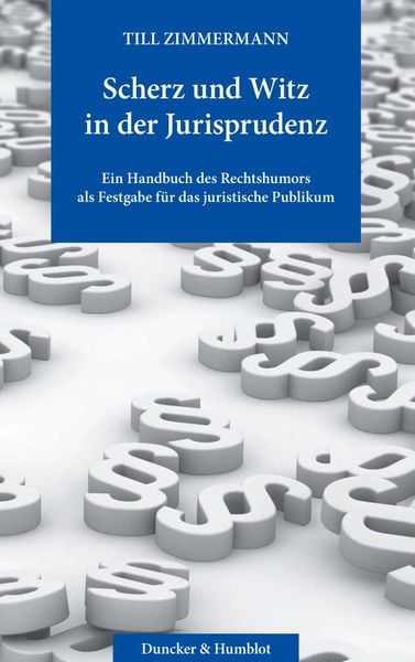 Produktbild: Scherz und Witz in der Jurisprudenz.