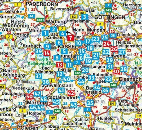 Produktbild: ROTHER Wanderf&uuml;hrer Nordhessen
