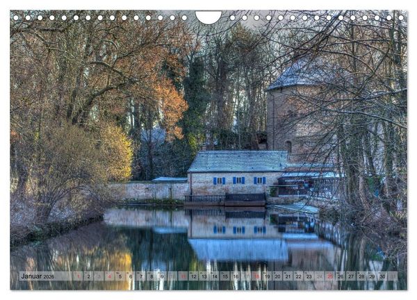 Produktbild: Augsburger Wasser (Wandkalender 2026 DIN A4 quer), CALVENDO Monatskalender
