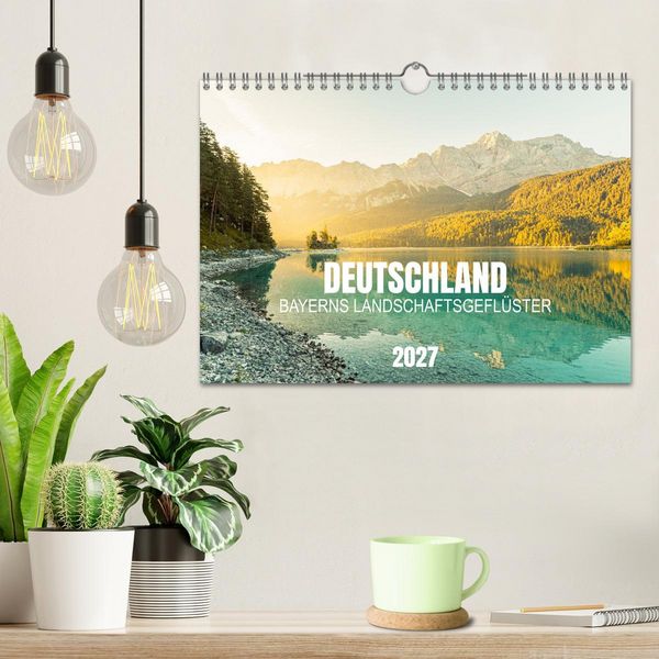 Produktbild: Deutschland - Bayerns Landschafts-Gefl&uuml;ster (Wandkalender 2027 DIN A4 quer), CALVENDO Monatskalender