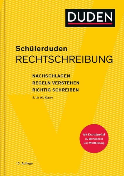 Produktbild: Schülerduden Rechtschreibung
