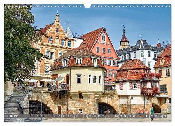 Produktbild: Esslingen am Neckar. Ein- und Ausblicke von Andreas Voigt (Wandkalender 2026 DIN A3 quer), CALVENDO Monatskalender