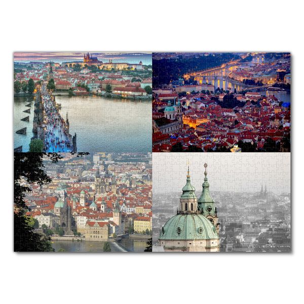 Produktbild: Lais Puzzle Collage Prag 1000 Teile