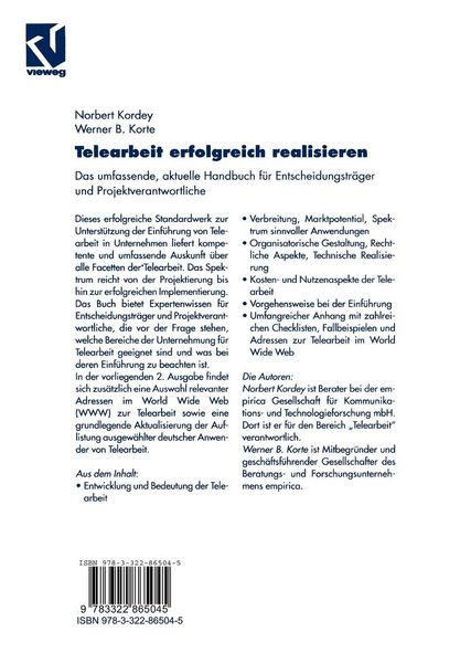 Produktbild: Telearbeit erfolgreich realisieren