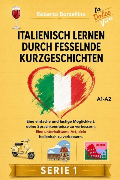 Produktbild: Italienisch lernen durch fesselnde Kurzgeschichten