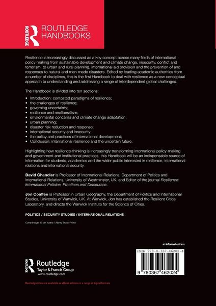 Produktbild: The Routledge Handbook of International Resilience