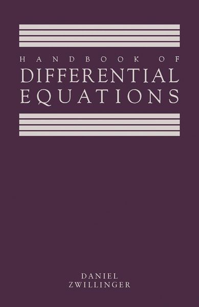Produktbild: Handbook of Differential Equations