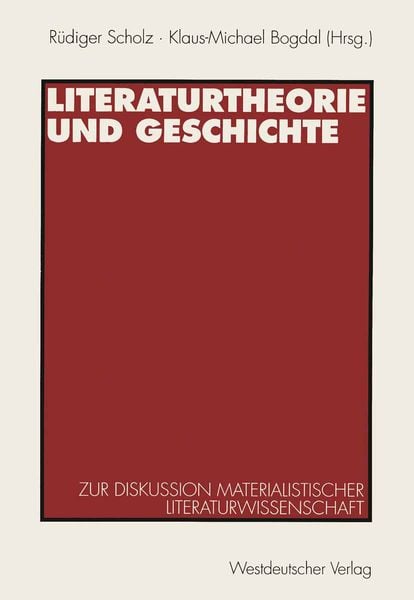Produktbild: Literaturtheorie und Geschichte