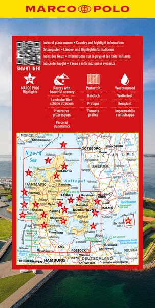 Produktbild: MARCO POLO Reisekarte D&auml;nemark 1:350.000