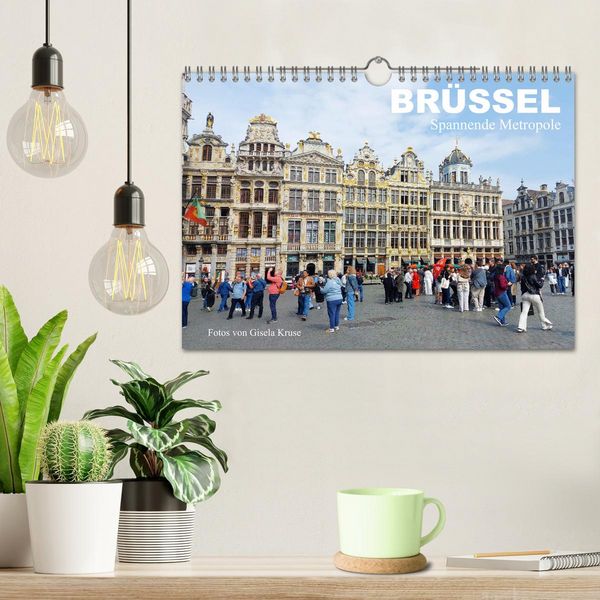 Produktbild: Br&uuml;ssel - Spannende Metropole (Wandkalender 2026 DIN A4 quer), CALVENDO Monatskalender