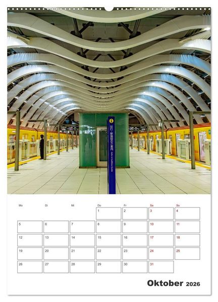 Produktbild: Tokio - Reiseplaner (Wandkalender 2026 DIN A2 hoch), CALVENDO Monatskalender
