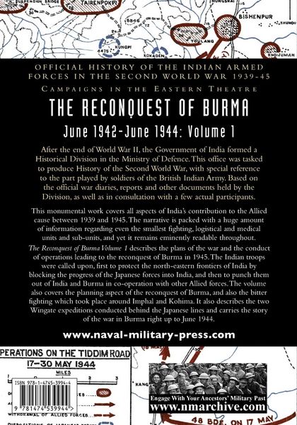 Produktbild: The Reconquest Of Burma June 1942-June 1944