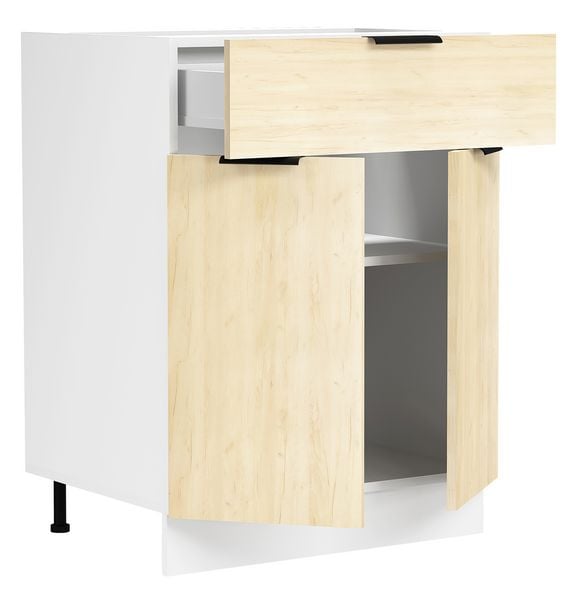 Produktbild: K&uuml;chenschrank B60 cm Unterschrank Schublade Fasola