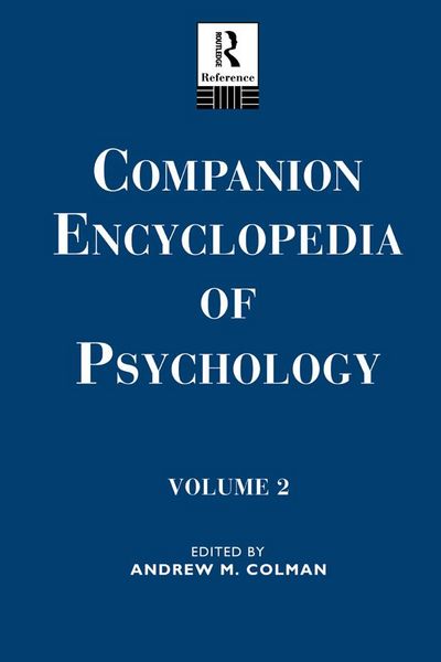 Produktbild: Companion Encyclopedia of Psychology