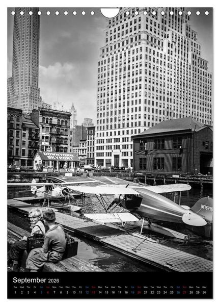 Produktbild: Historic New York 1936 (Wall Calendar 2026 DIN A4 portrait), CALVENDO 12 Month Wall Calendar