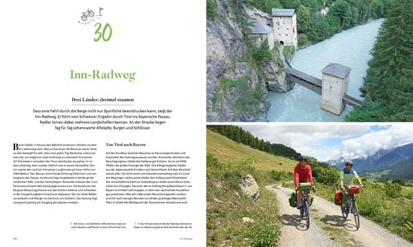 Die ultimativen Radfernwege in den Alpen