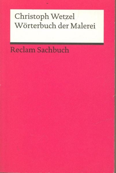 Produktbild: W&ouml;rterbuch der Malerei
