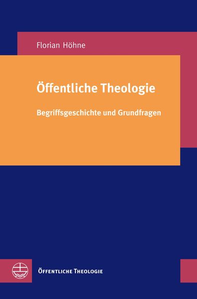Produktbild: &Ouml;ffentliche Theologie