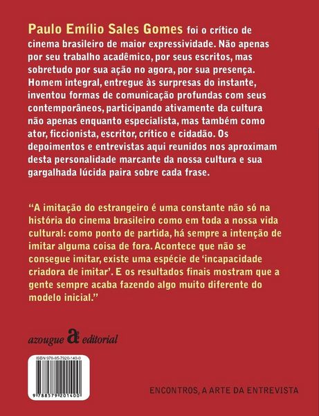 Produktbild: Paulo Emilio Sales Gomes - Encontros