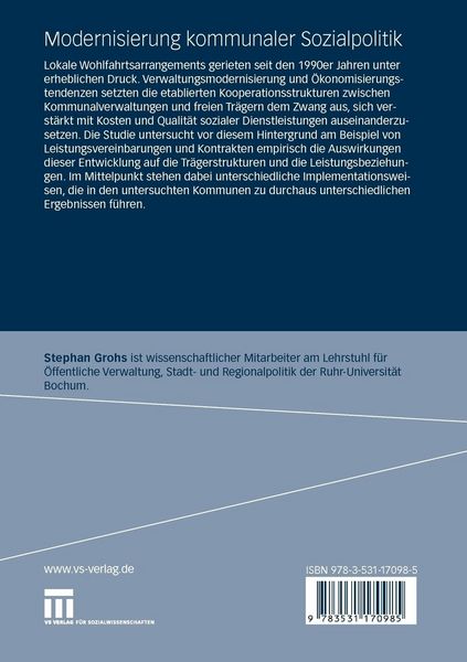 Produktbild: Modernisierung kommunaler Sozialpolitik