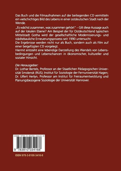 Produktbild: Stadtentwicklung Gotha 1990&ndash;2000