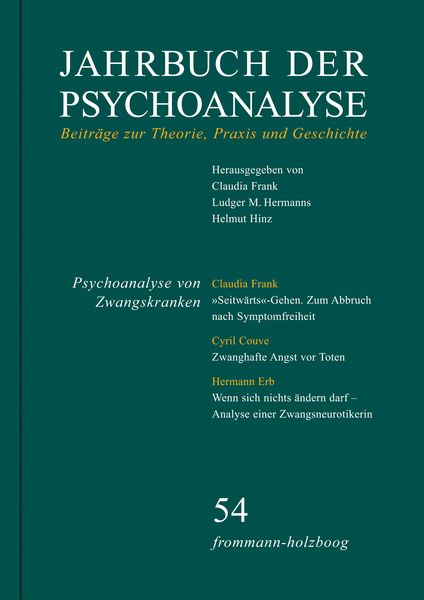 Produktbild: Jahrbuch der Psychoanalyse / Band 54: Psychoanalyse von Zwangskranken