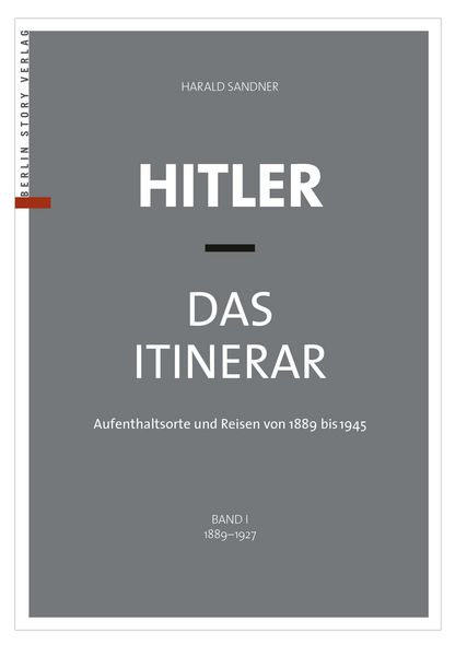 Produktbild: Hitler - Das Itinerar (Band I)