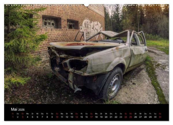 Produktbild: Rostlauben - vergessene Klassiker (Wandkalender 2026 DIN A2 quer), CALVENDO Monatskalender