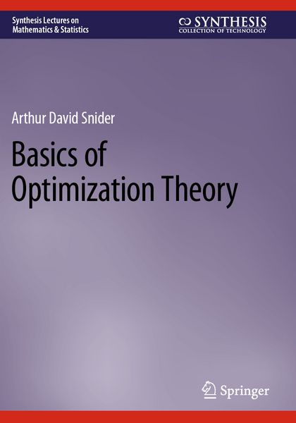 Produktbild: Basics of Optimization Theory