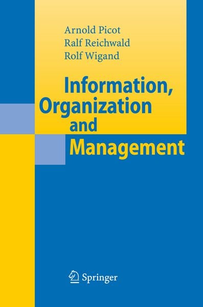 Produktbild: Information, Organization and Management