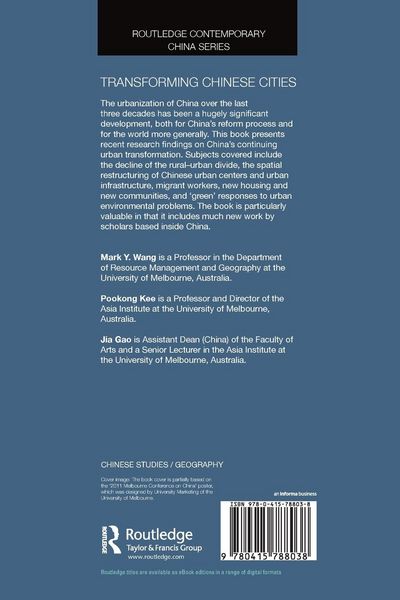 Produktbild: Transforming Chinese Cities