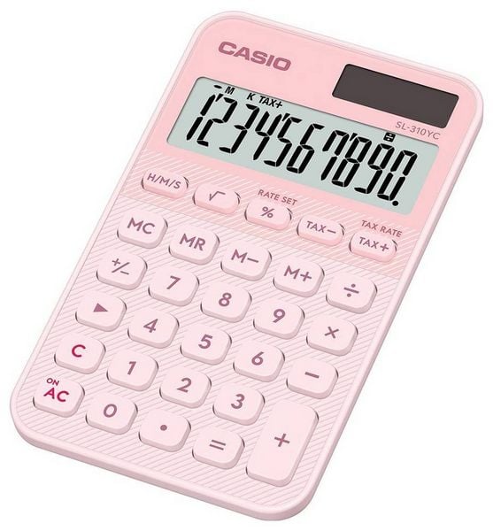 Produktbild: Casio neu Taschenrechner Hellrosa