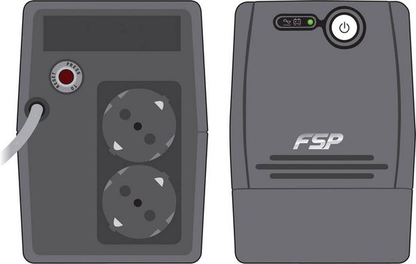 Produktbild: FSP Fortron FP800 USV 800 VA