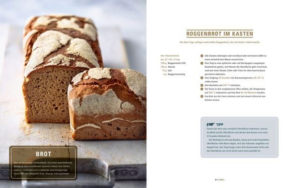 Produktbild: Brot backen in Perfektion mit Sauerteig