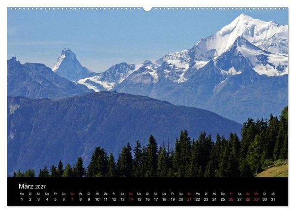 Produktbild: Faszinierende Gletscherwelt - entlang des Gro&szlig;en Aletsch (Wandkalender 2027 DIN A2 quer), CALVENDO Monatskalender