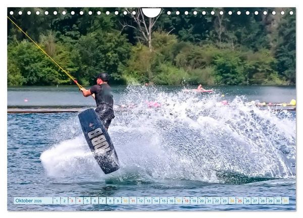 Produktbild: Wakeboarden (Wandkalender 2026 DIN A4 quer), CALVENDO Monatskalender