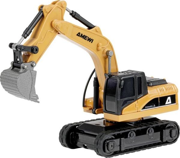 AMEWI Mini-Bagger aus Metall RC-Modell proportional 8-Kanal 1:64 RTR