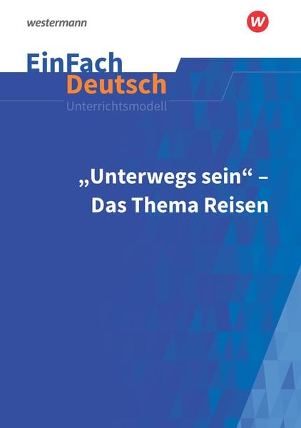 Produktbild: EinFach Deutsch Unterrichtsmodelle