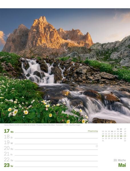 Produktbild: Planet Erde Wochenplaner Kalender 2027 | Landschaften der Welt