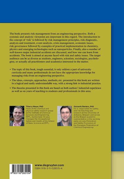 Produktbild: Engineering Risk Management